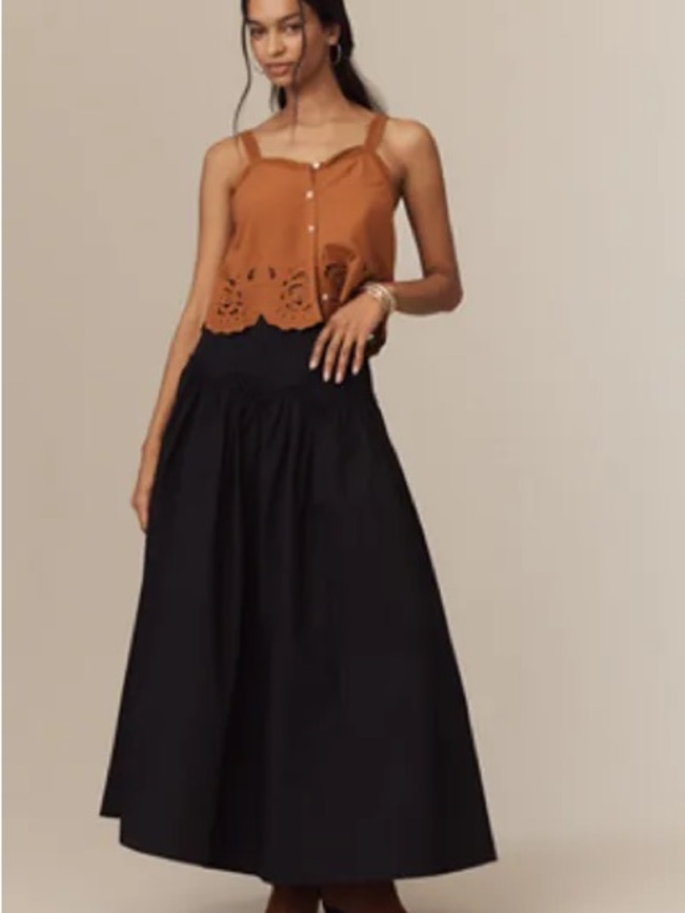 Anthropologie Mare Mare basque waist skirt - Picture 7 of 7